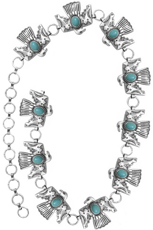 Thunderbird Concho Belt