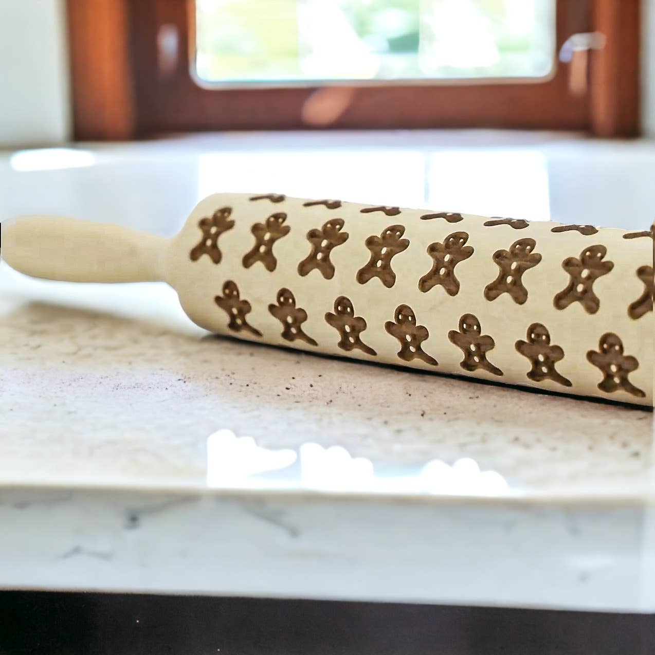 Christmas Rolling Pins of Sold Out Styles, Baking Gift Sets: No Thank You / Snowflake Square