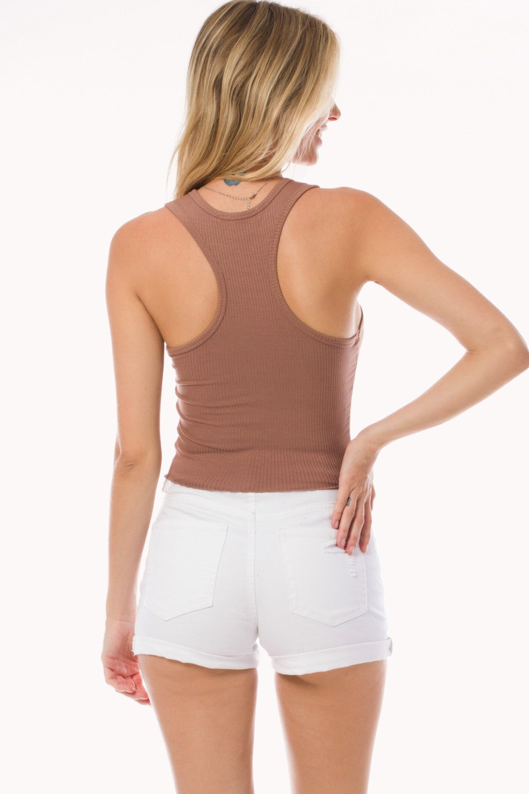 Cara Snap Crop Tank