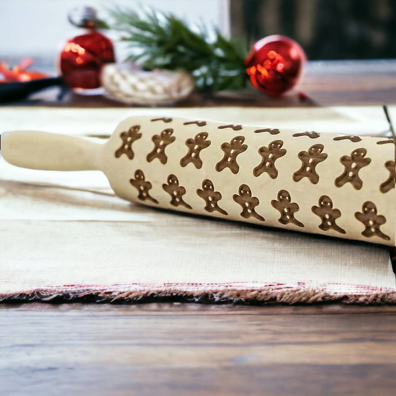 Christmas Rolling Pins of Sold Out Styles, Baking Gift Sets: No Thank You / Snowflake Square