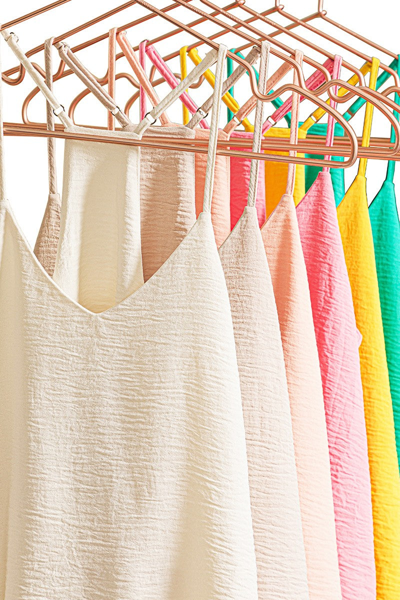 Hadley V-Neck Tank - Multiple Colors