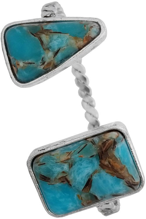Stone Cuff Bracelet- 2 Colors