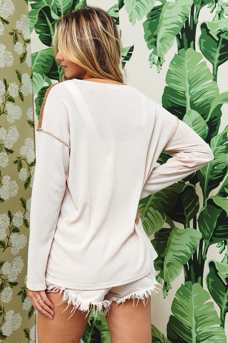 Roxy Color-Block Top