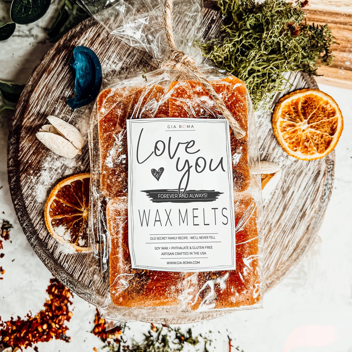 Pumpkin Wax Melts, Unique Pumpkin Lover Gift LIMITED EDITION: White Standard labels / Pumpkin