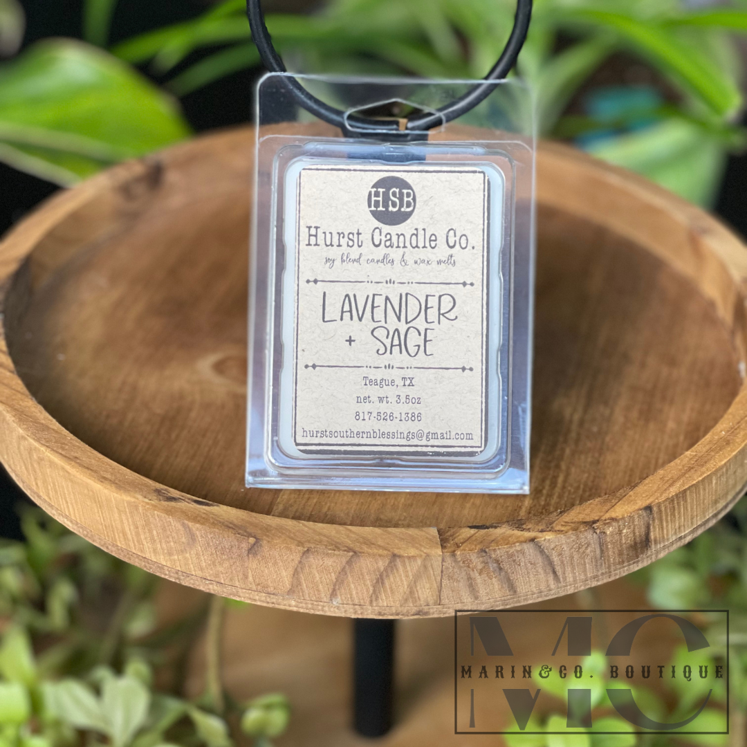 Lavender Sage Hurst Candle Co. Wax Melts
