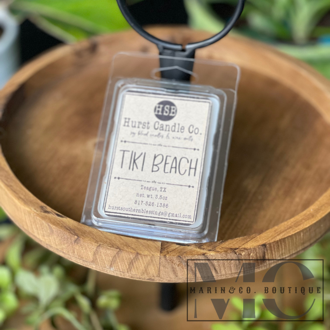 Tiki Beach Hurst Candle Co. Wax Melts