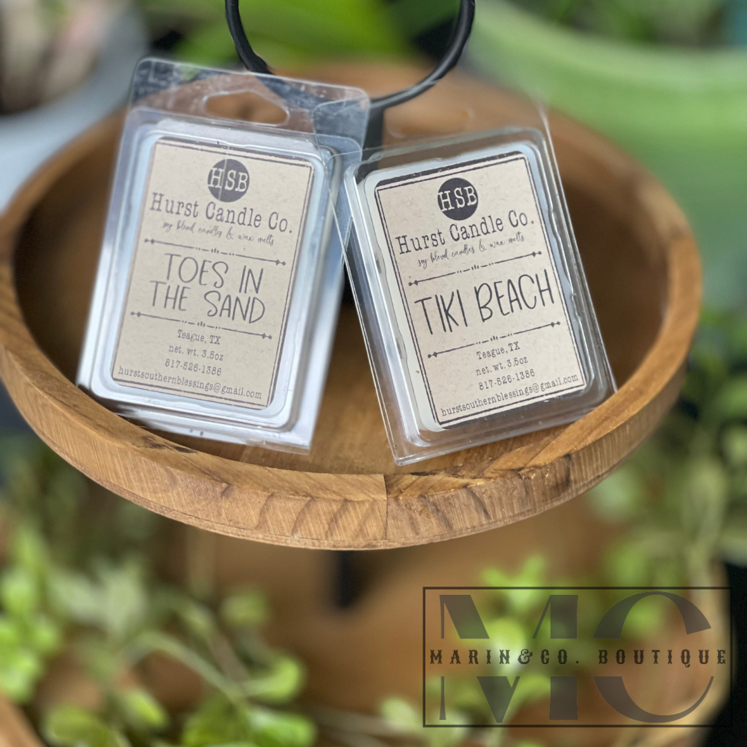 Tiki Beach Hurst Candle Co. Wax Melts