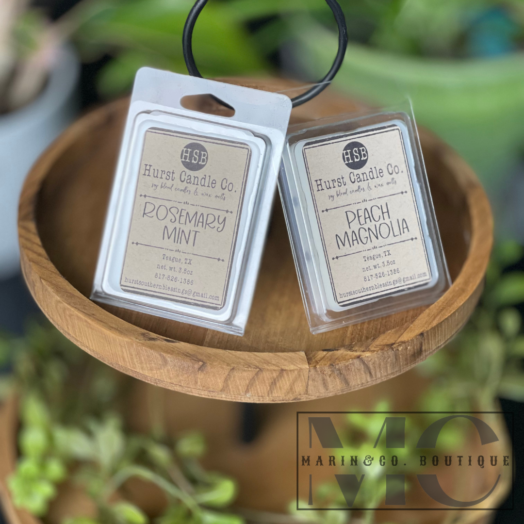 Rosemary Mint Hurst Candle Co. Wax Melts