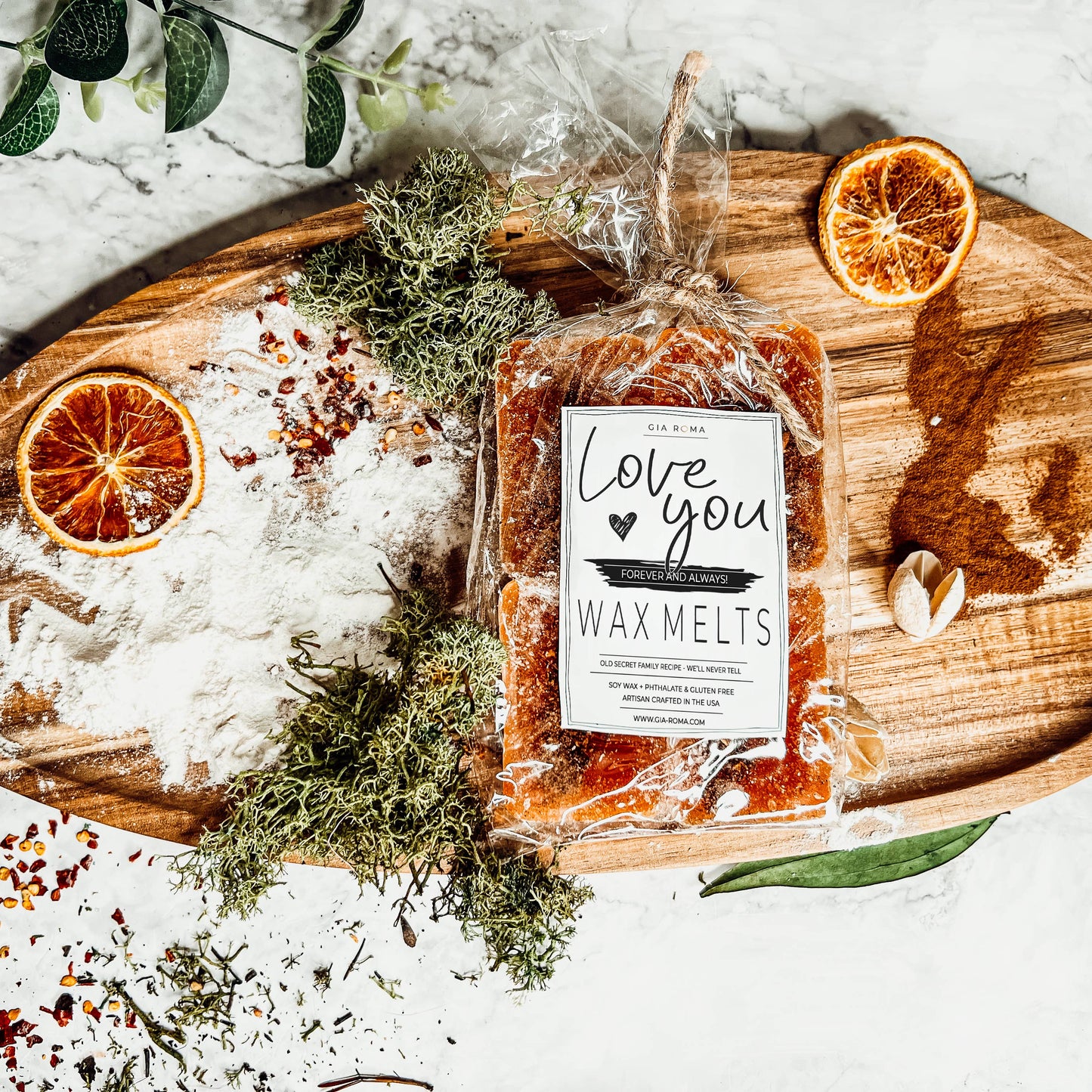 Pumpkin Wax Melts, Unique Pumpkin Lover Gift LIMITED EDITION: White Standard labels / Pumpkin