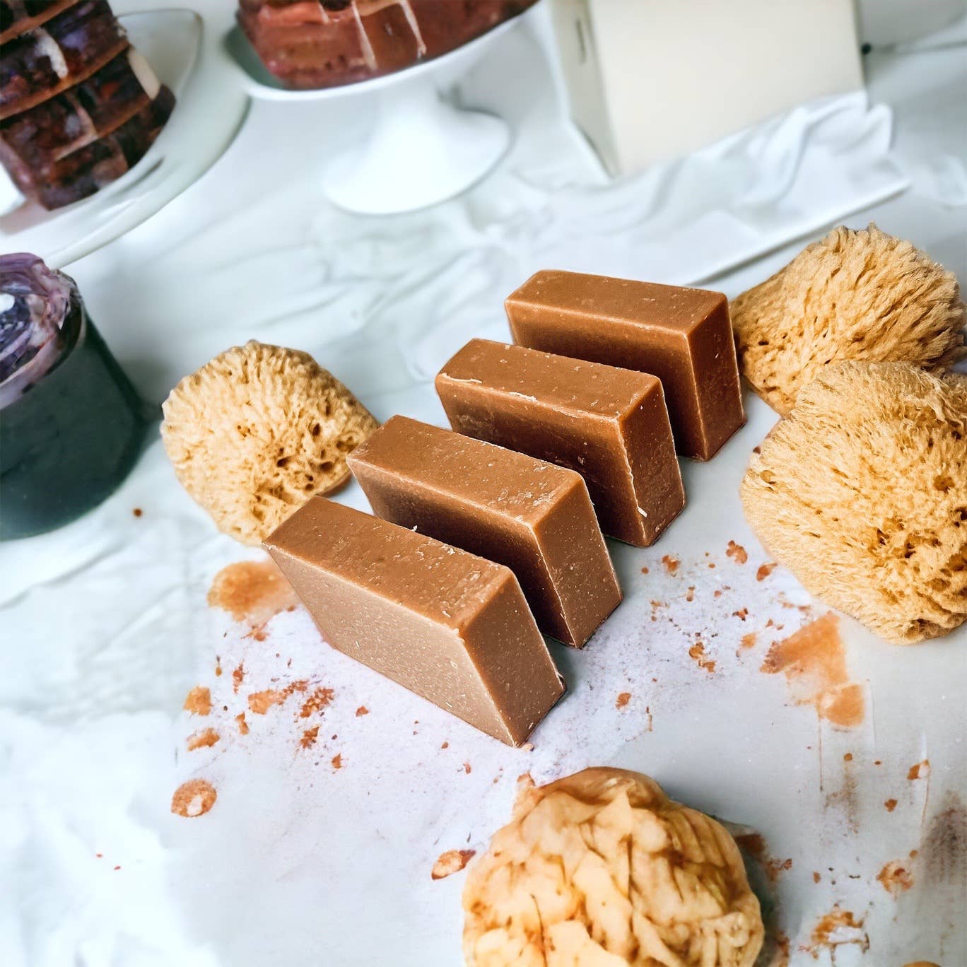 Pumpkin Spice Soap Bars, Fall Bath & Body Scents, Autumn: Oatmeal Spice