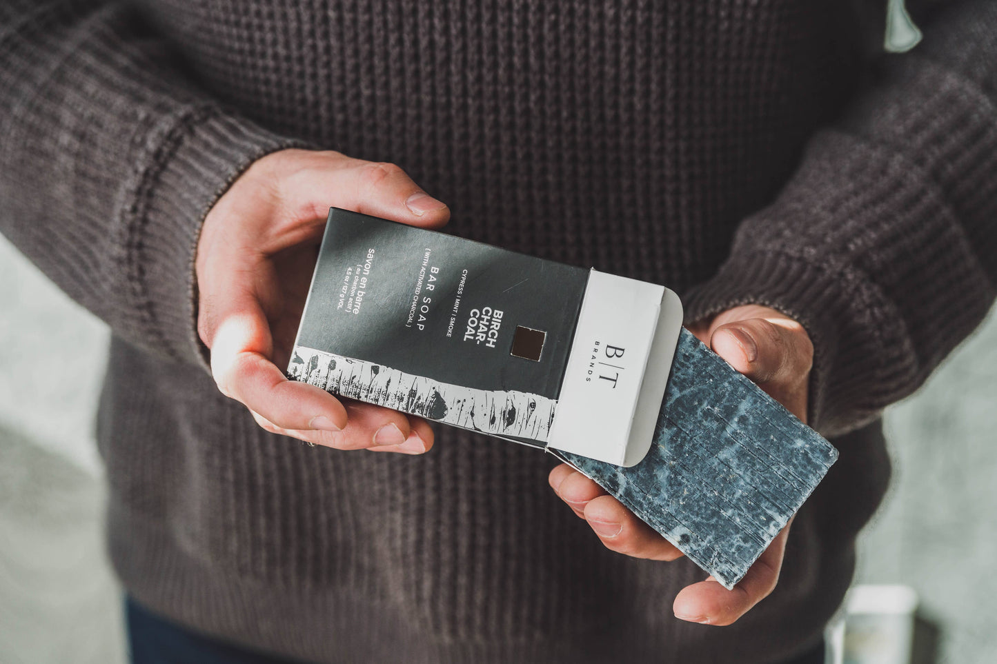 Men's Bar Soap - Birch Charcoal