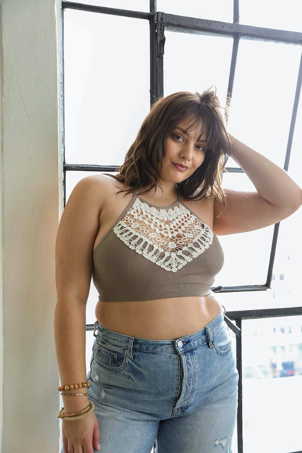 Faye Crochet Bralette- One size fits most