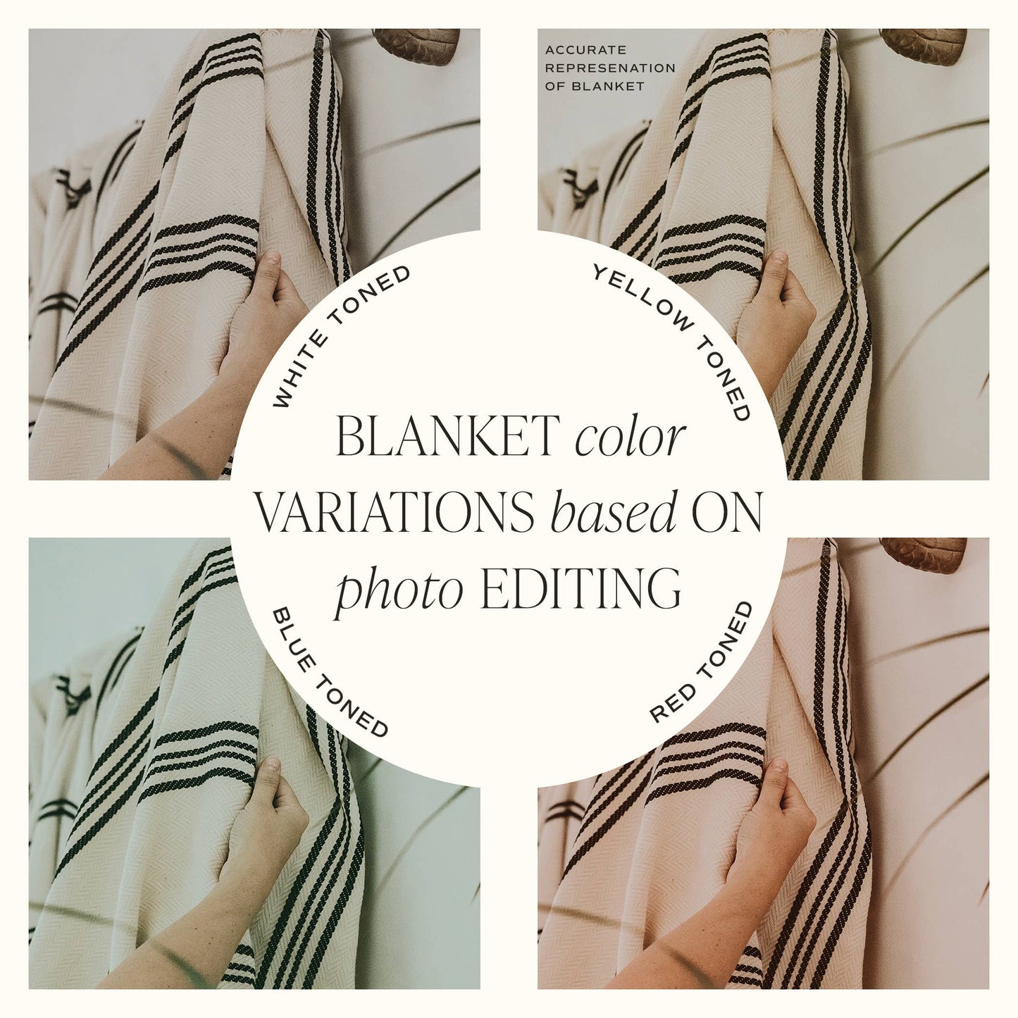 Henley Turkish Cotton Throw Blanket - Home Decor & Gifts