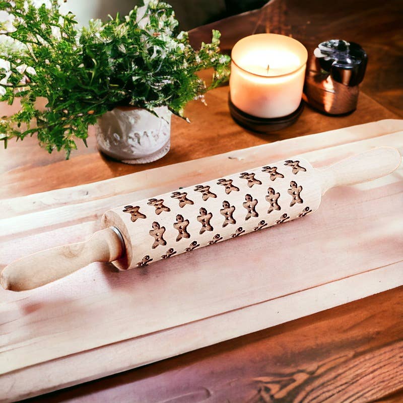 Christmas Rolling Pins of Sold Out Styles, Baking Gift Sets: No Thank You / Snowflake Square