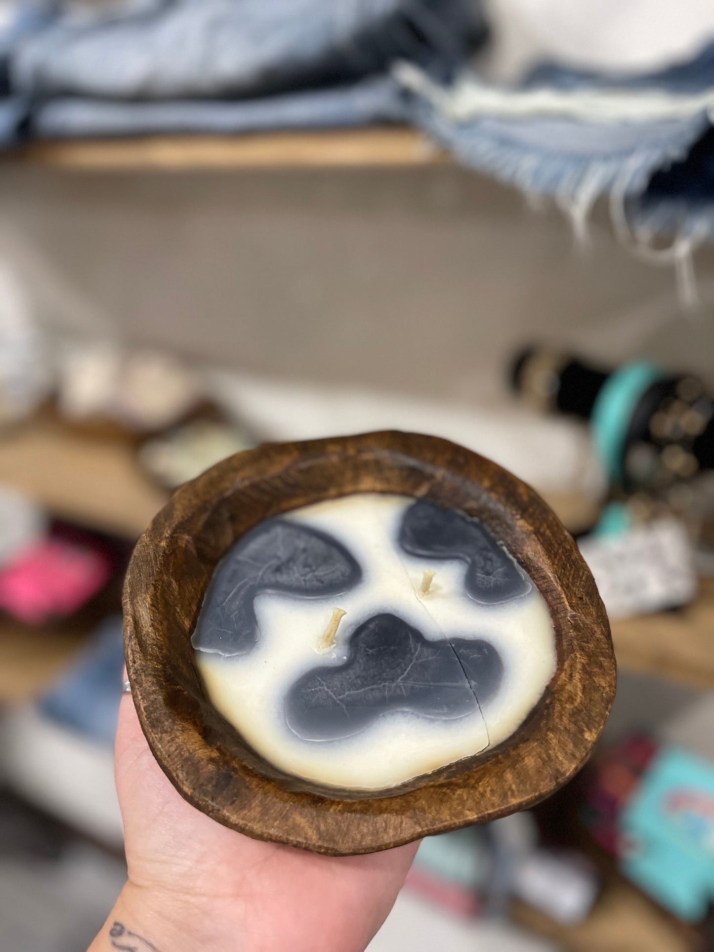 Dough Bowl Candles- Salty Mariner- Cow