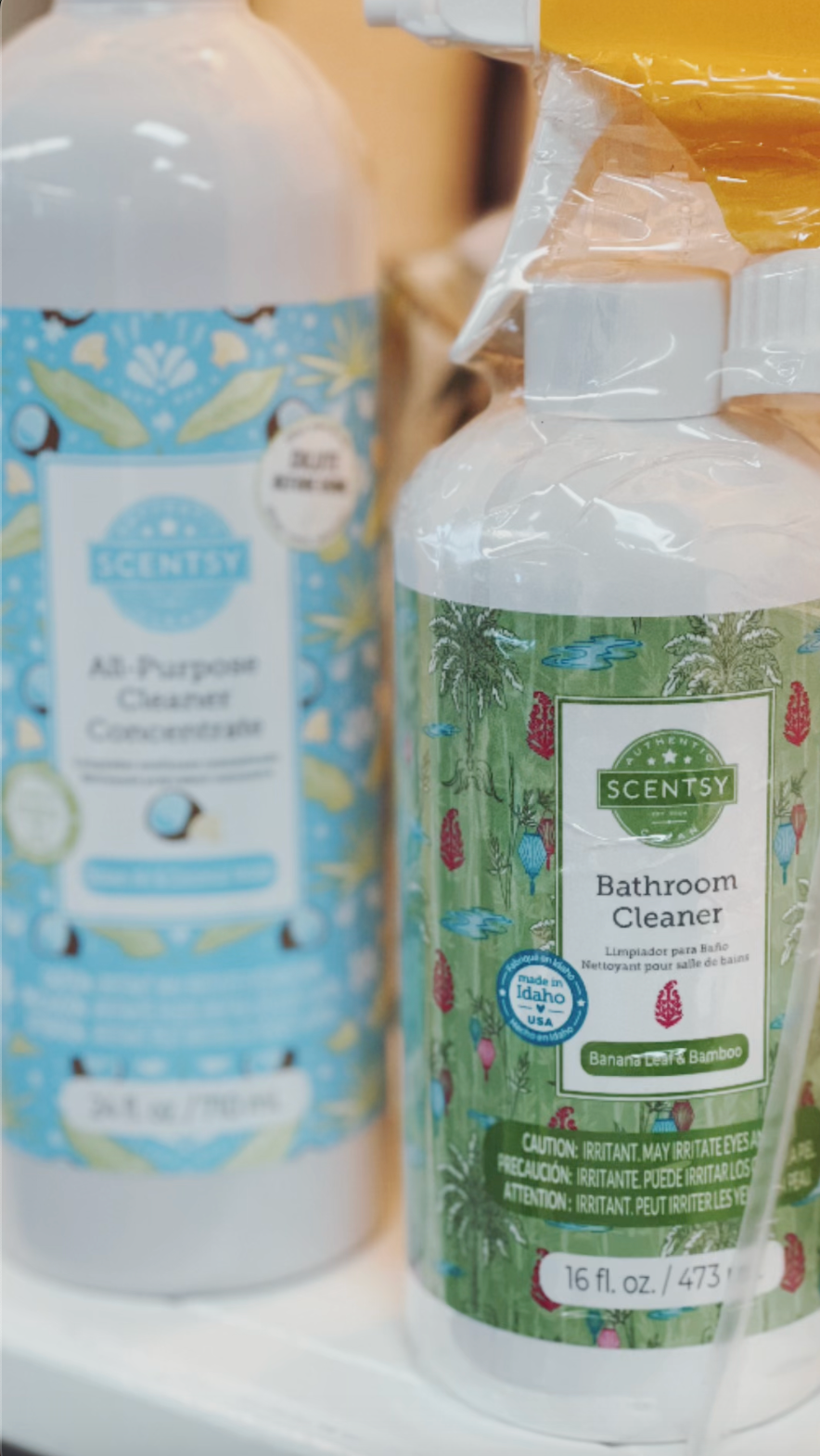 Banana Leaf & Bamboo Bathroom Cleaner