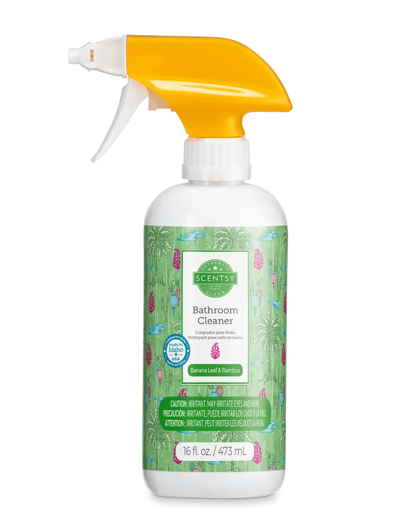 Banana Leaf & Bamboo Bathroom Cleaner