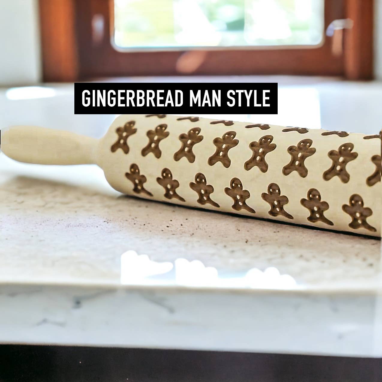 Christmas Rolling Pins of Sold Out Styles, Baking Gift Sets: No Thank You / Snowflake Square
