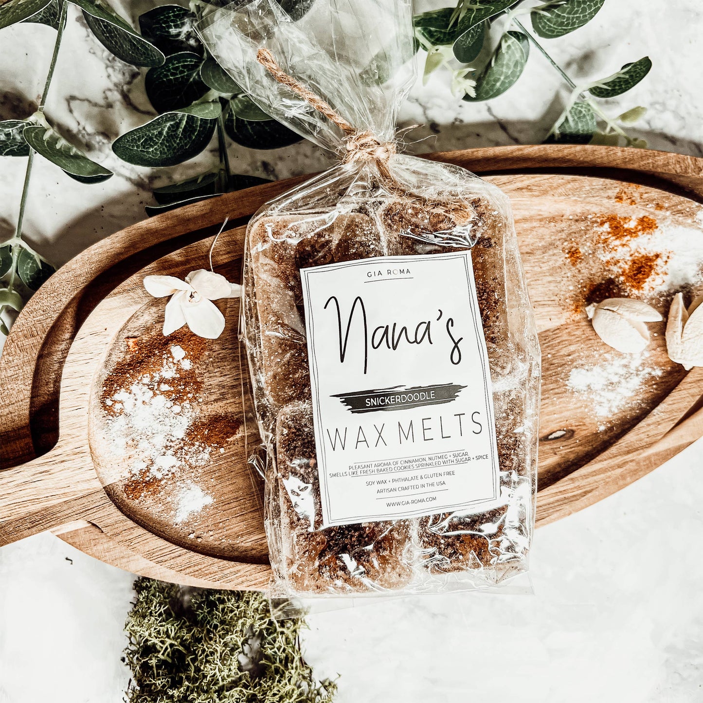 Pumpkin Wax Melts, Unique Pumpkin Lover Gift LIMITED EDITION: White Standard labels / Pumpkin