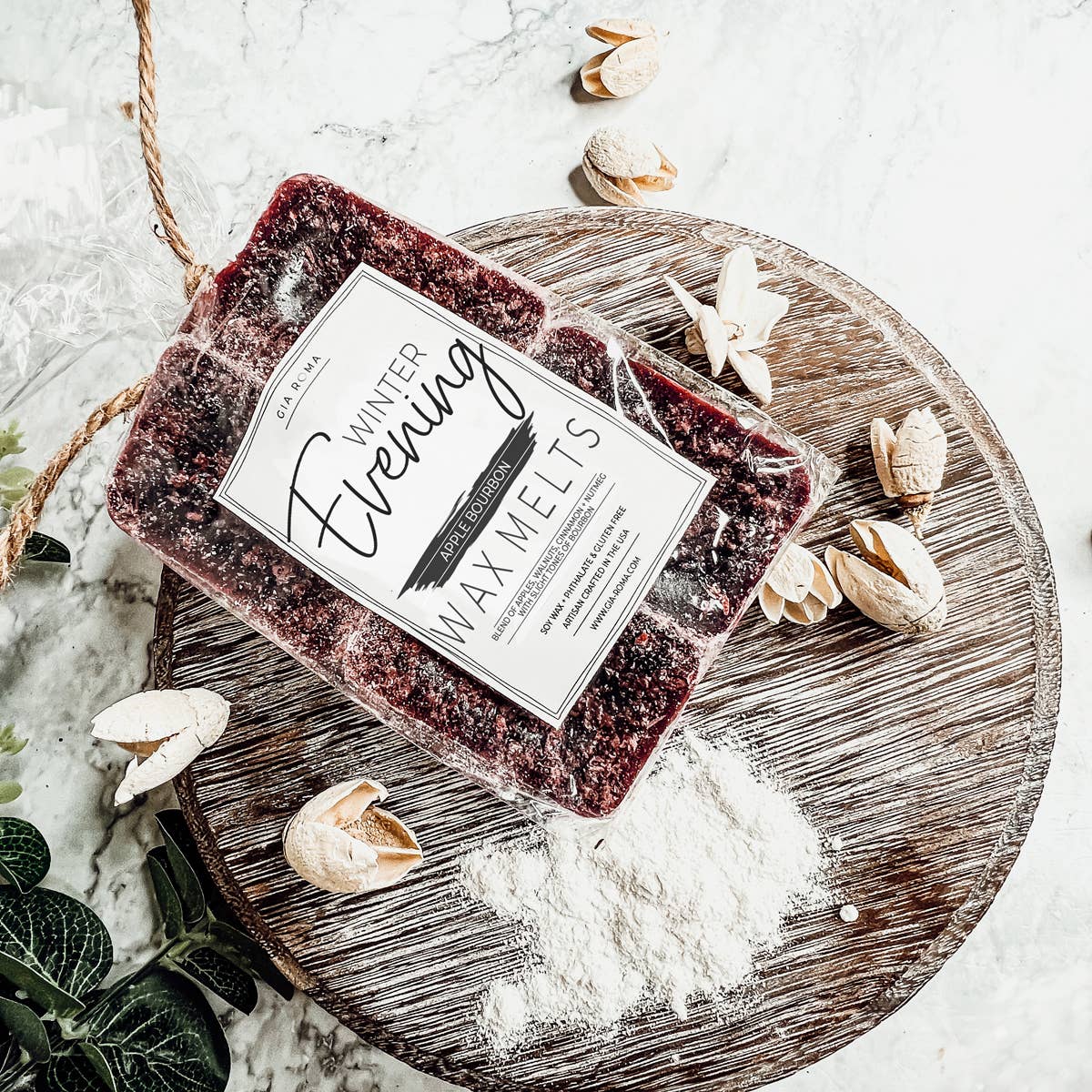 Pumpkin Wax Melts, Unique Pumpkin Lover Gift LIMITED EDITION: White Standard labels / Pumpkin