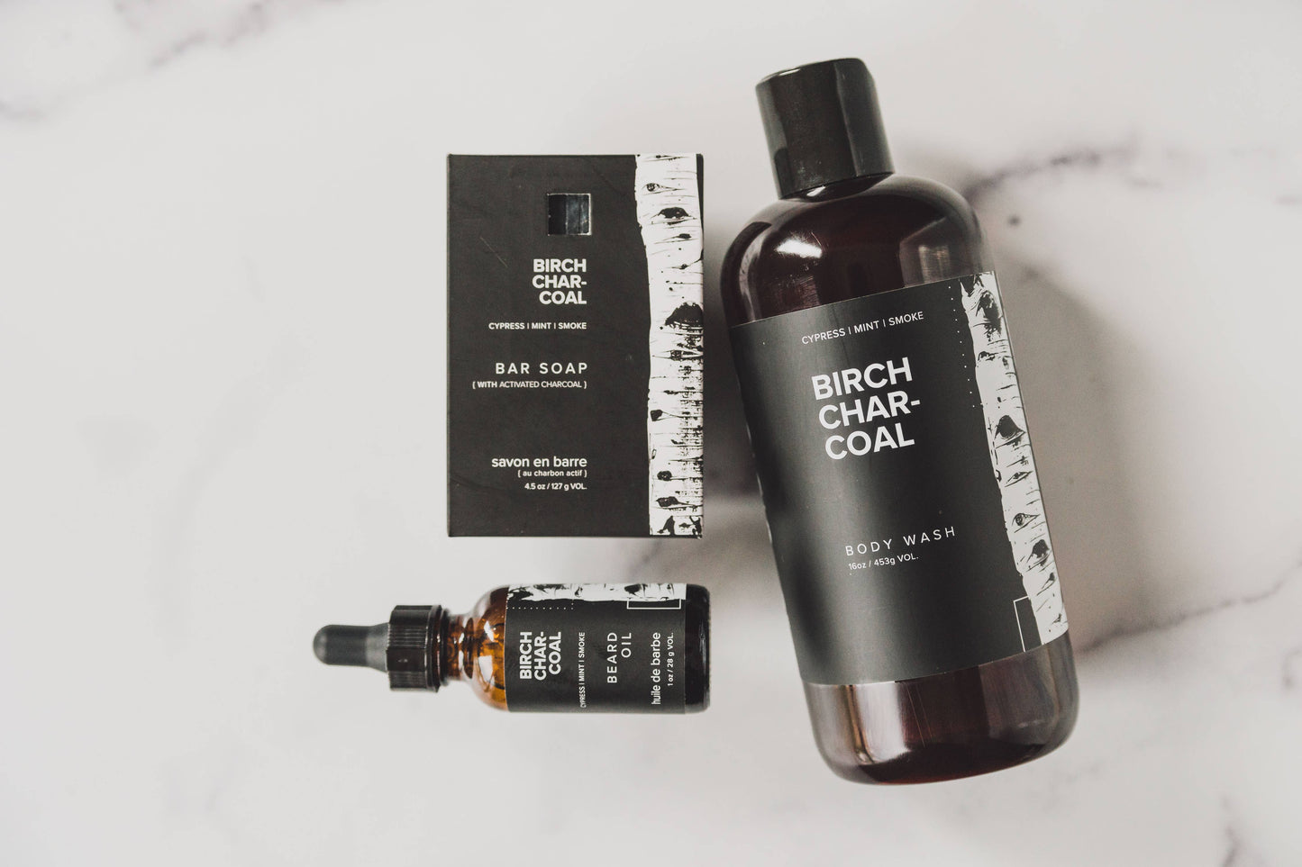 Men's Bar Soap - Birch Charcoal