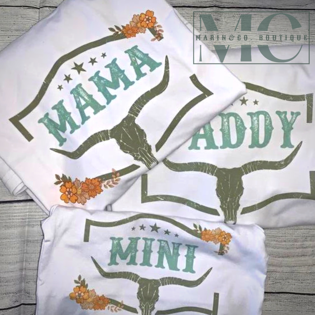 Western Mama (Mini & Daddy avail separately)