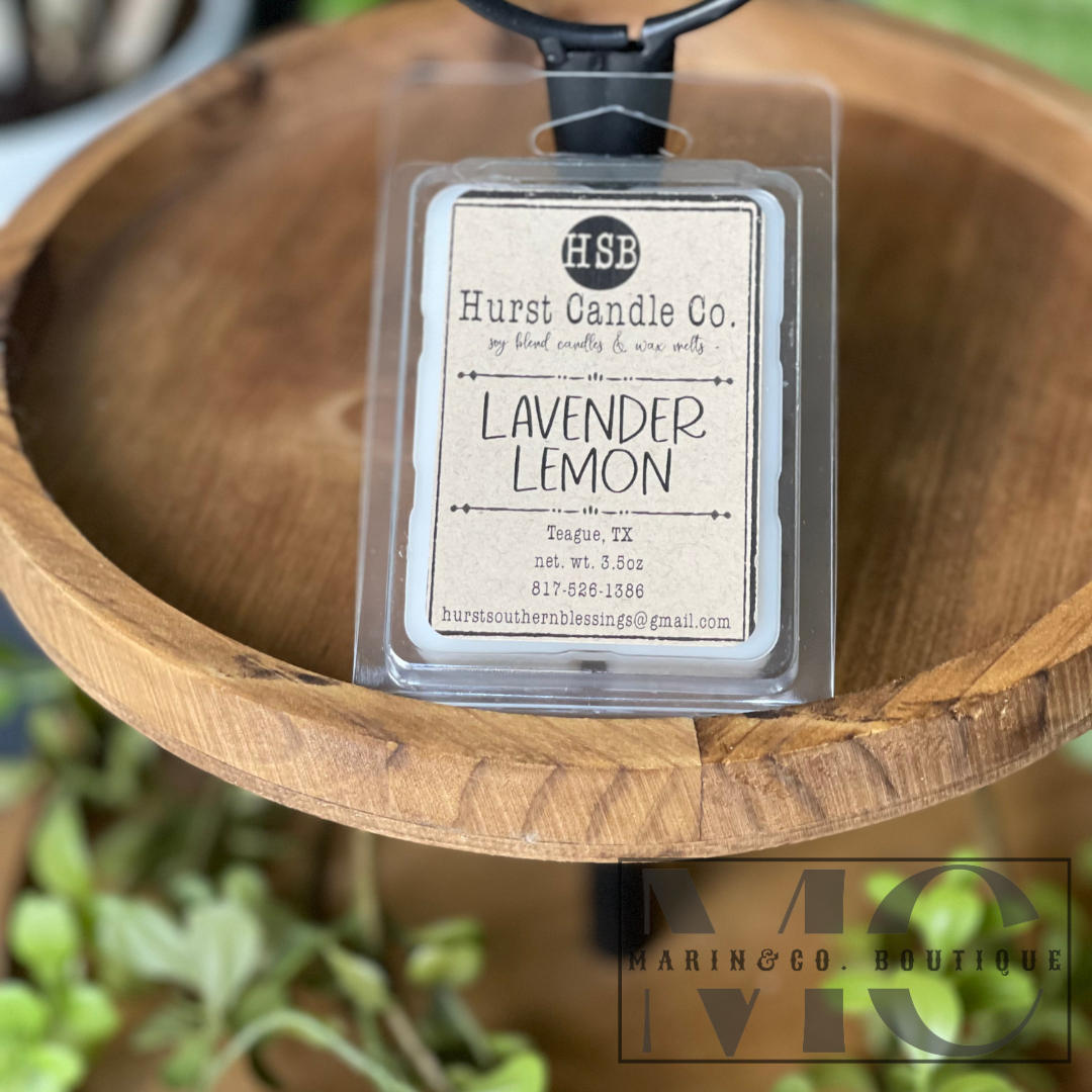 Lavender Lemon Hurst Candle Co. Wax Melts