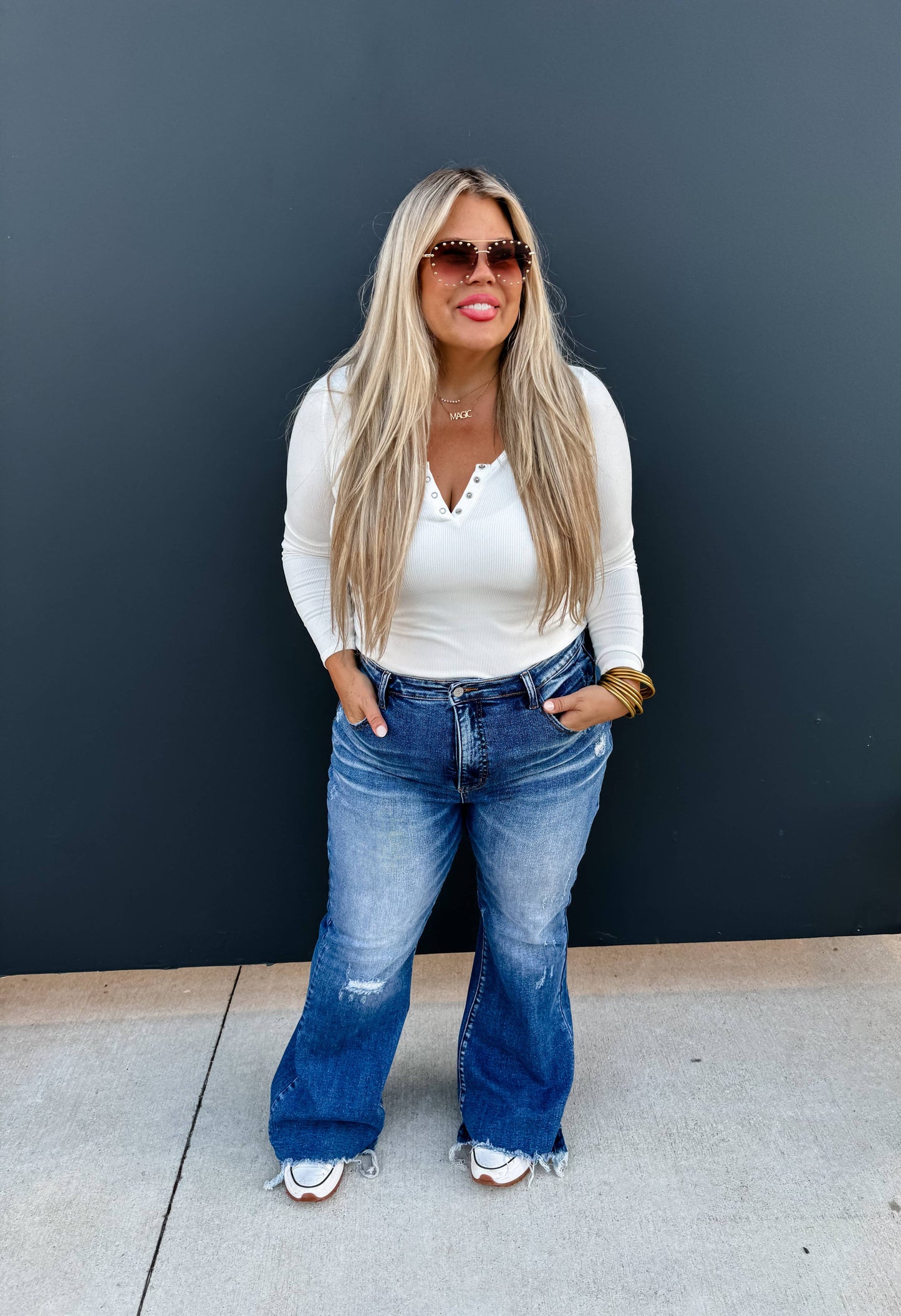 Rebel Tummy Control Flare Jeans