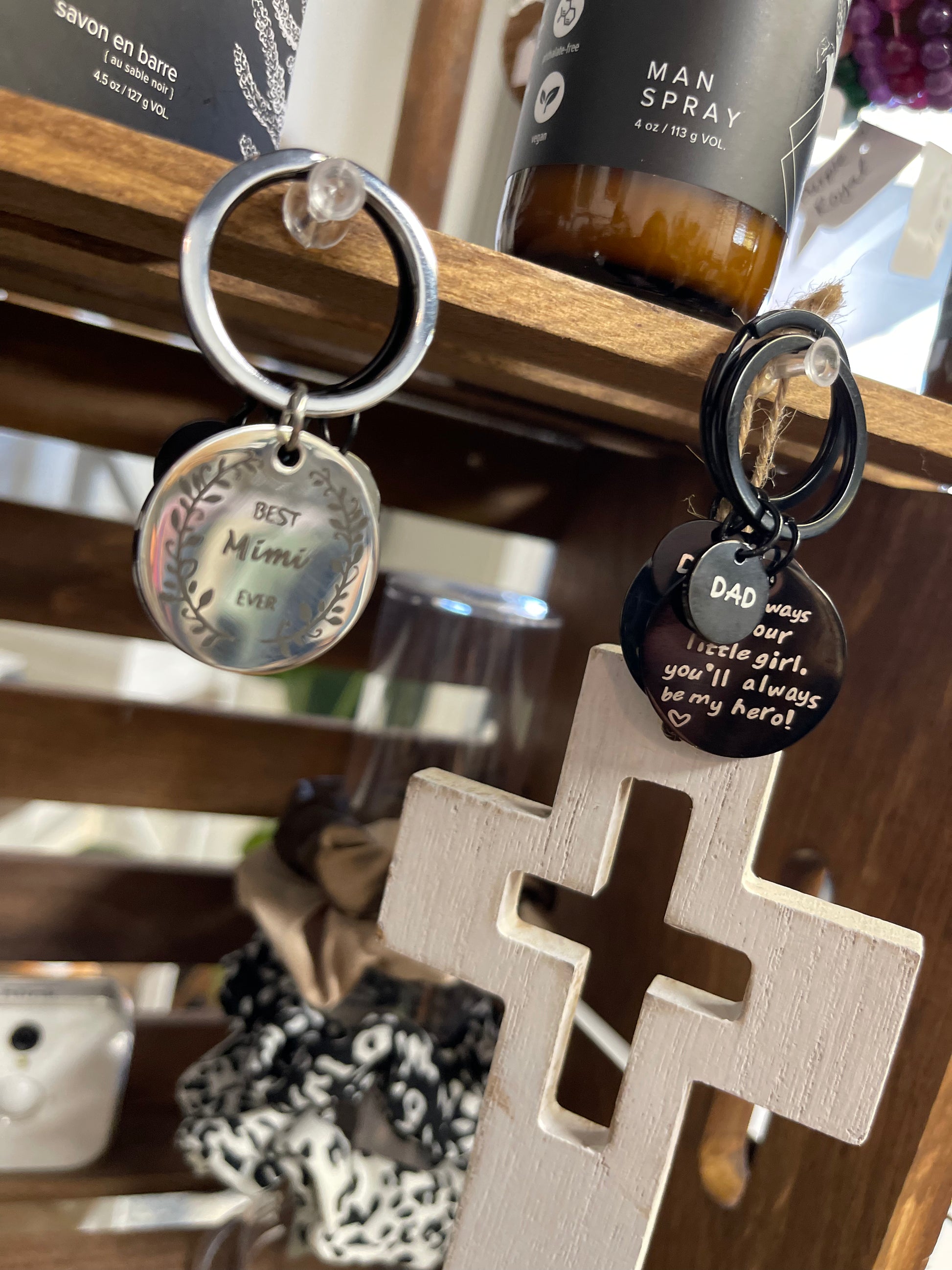 Very Small Key Chain Example Mini Key Chains- Multiple Styles – Marin&Co. Boutique