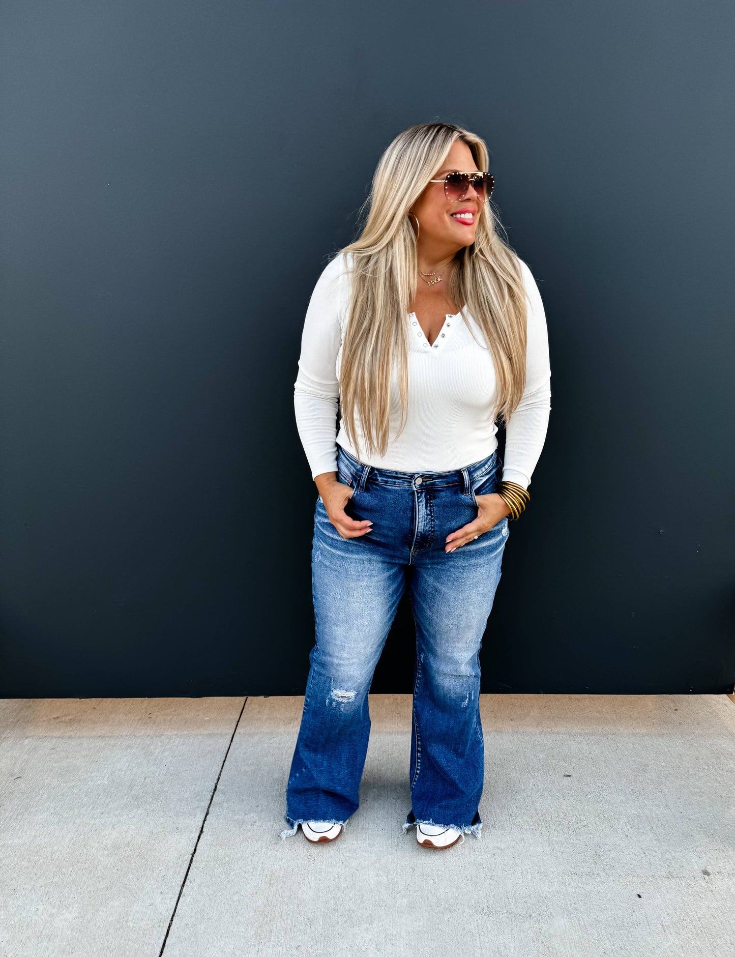 Rebel Tummy Control Flare Jeans