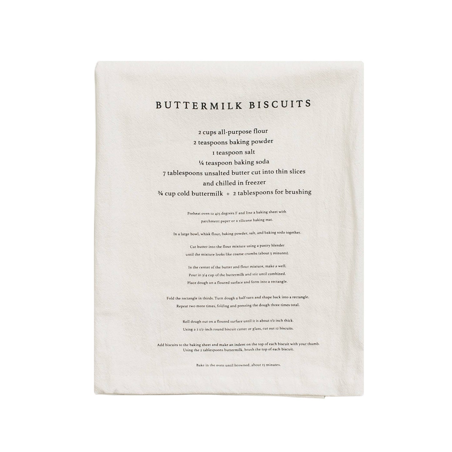 Buttermilk Biscuits Tea Towel - Home Decor & Gifts