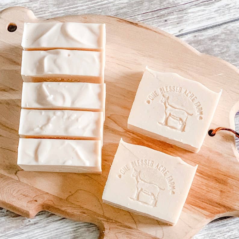 Unscented Goat Milk Bar Soap