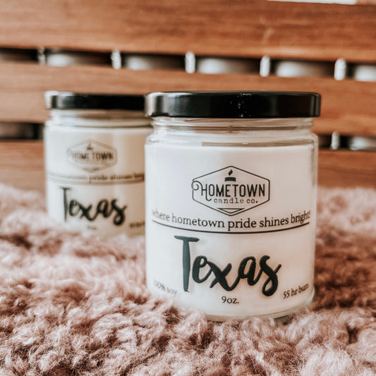 Hometown Candle - TEXAS (2 Scents)