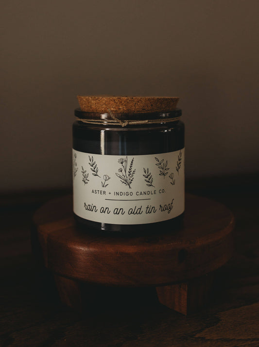 Rain on an Old Tin Roof | Soy Candle